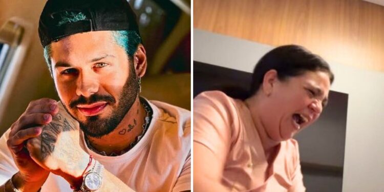 Zé Felipe passa a seguir atriz Alanis Guillen após pedido inusitado, e babá brinca: 'Esse homem é o cão’