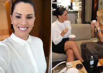 Aeromoça goiana viraliza após ‘entrevista de emprego’ com Virginia em Dubai